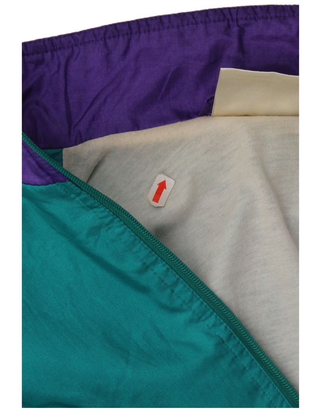 Adidas Mens Retro Tracksuit Top Jacket UK 36/38 Pequeno Turquesa Poliamida