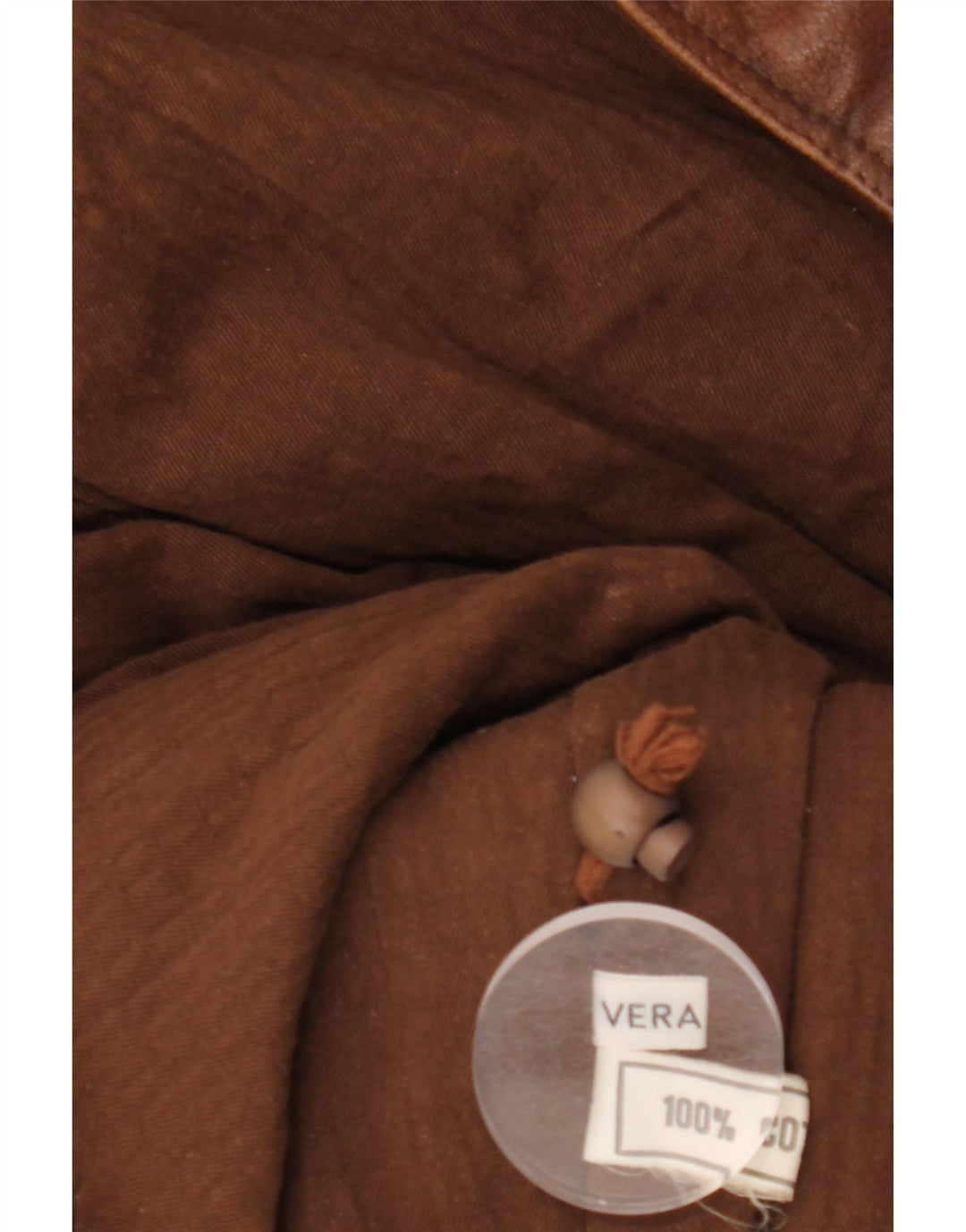 Jaqueta de couro masculina VINTAGE UK 42 XL couro marrom