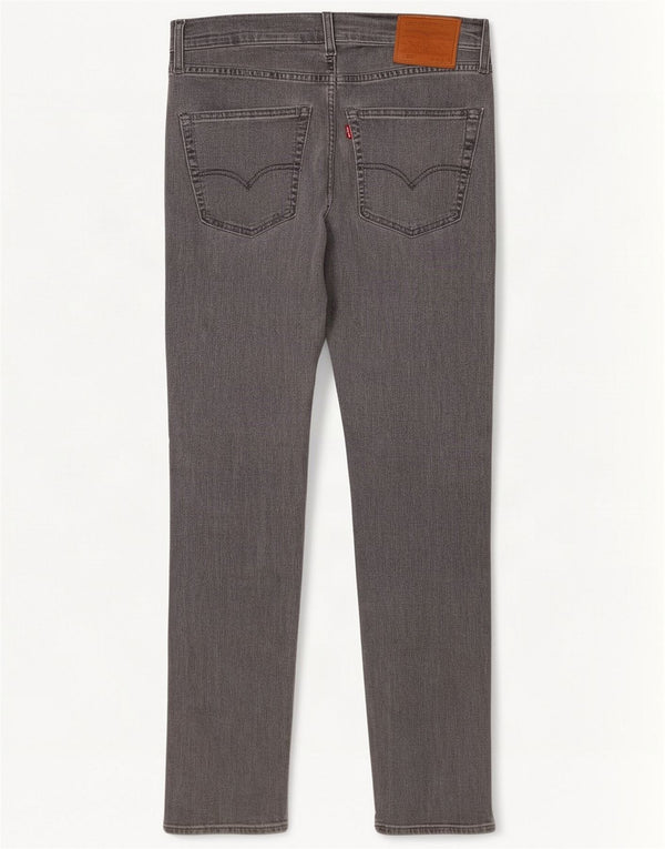 Levi's Mens 502 Tapered Jeans W30 L34 Algodão Cinza