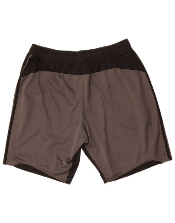 Adidas Masculino Aeroready Sport Shorts Cinza Médio Colourblock Poliéster