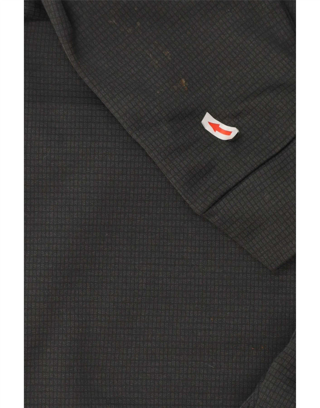 Suéter com capuz gráfico masculino The North Face grande poliéster cinza
