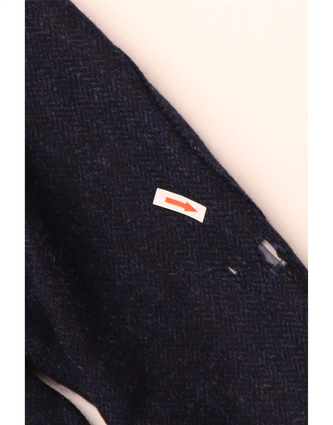 Jaqueta blazer masculina de 2 botões Marks & Spencer Reino Unido 48 2XL lã azul marinho