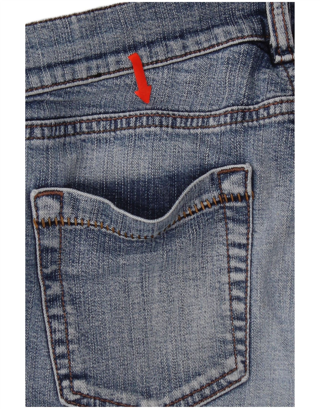 Diesel feminino bootcut jeans W31 L30 azul algodão