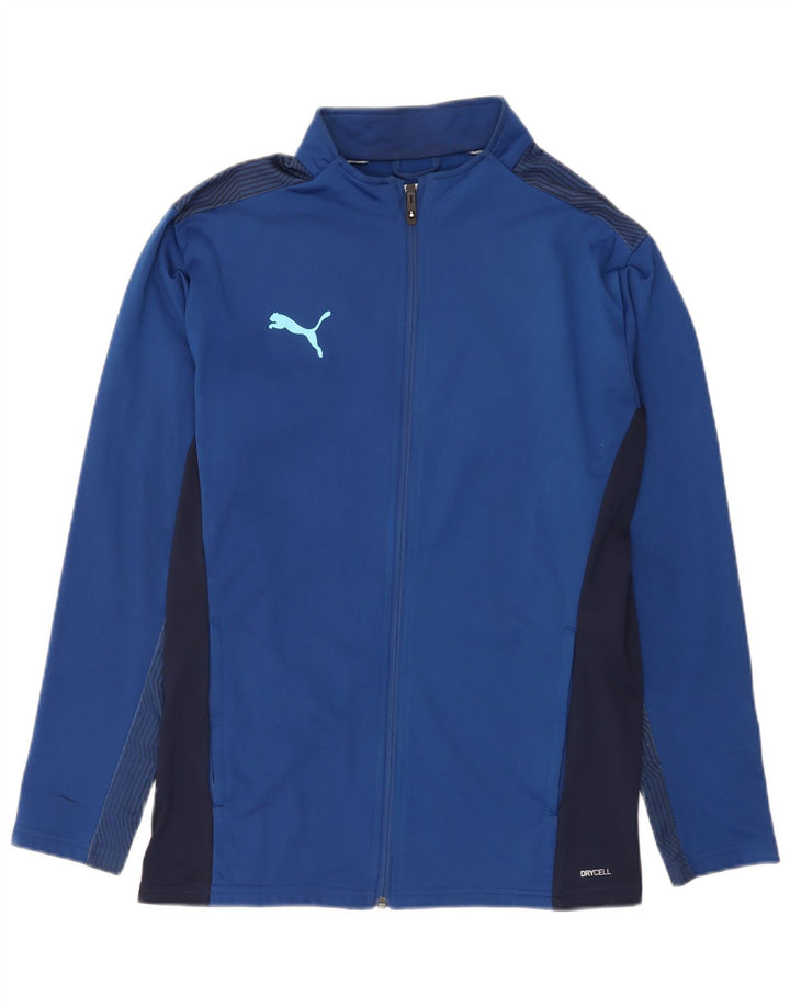 Puma Mens Tracksuit Top Jacket Médio Azul Colorblock