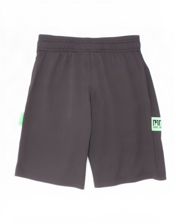 Shorts esportivos gráficos Under Armour Boys Loose Fit 7-8 anos pequenos pretos