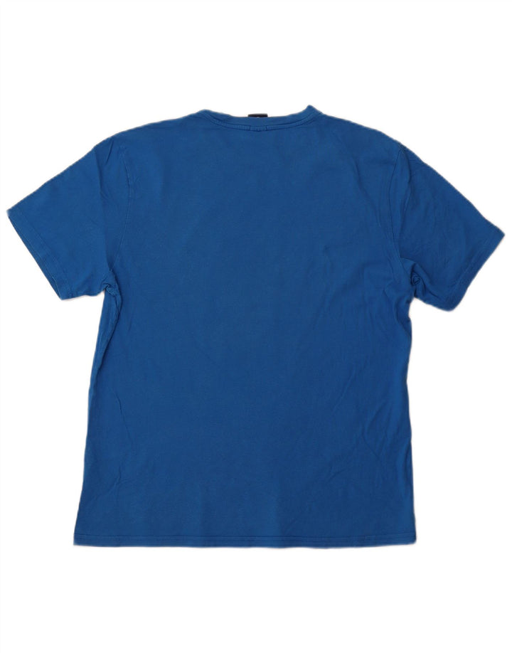Camiseta masculina com estampa regular NORTH SAILS de algodão azul pequeno