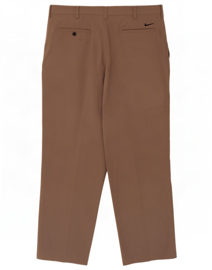 Calça Nike Masculina Straight Chino W36 L32 Poliéster Bege