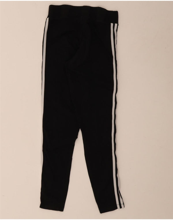 Leggings Adidas Femininas UK 12 Médio Algodão Preto