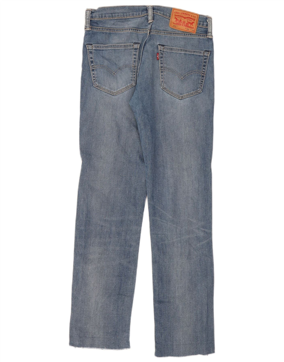 Levi's Masculino 511 Slim Jeans W30 L30 Azul Algodão