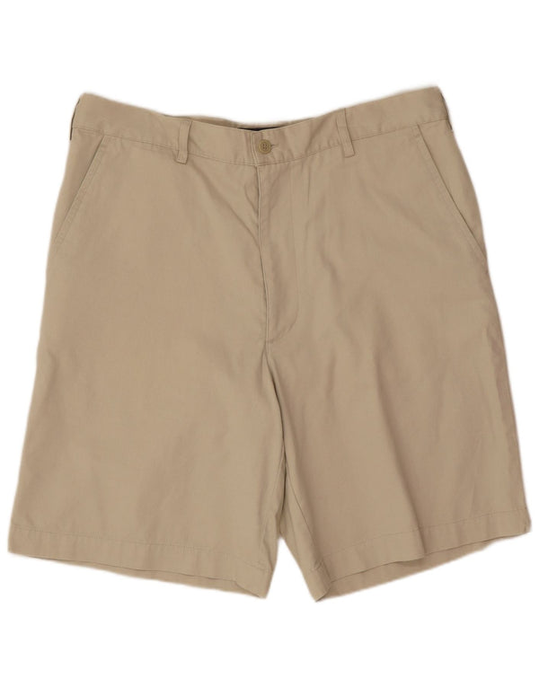 Fila Mens Chino Shorts W36 Grande Algodão Bege