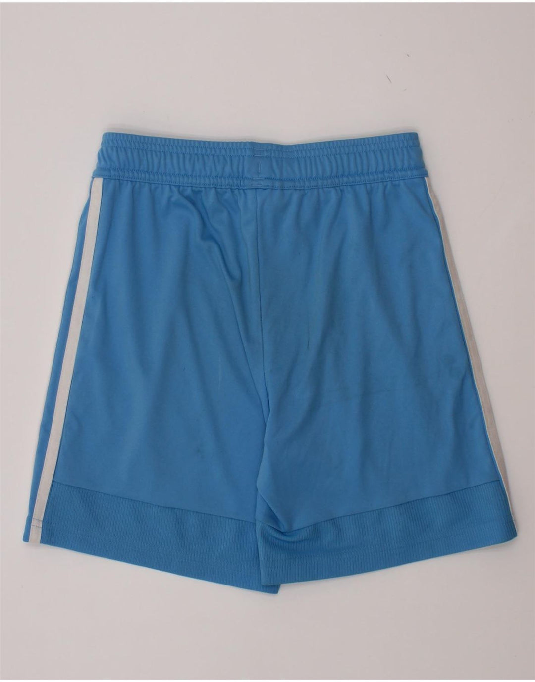 Shorts esportivos Adidas meninos 9-10 anos azul poliéster
