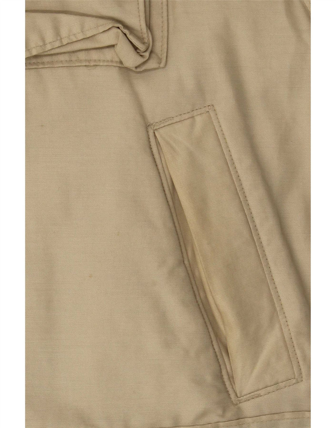 Casaco acolchoado com capuz masculino Woolrich UK 36 pequeno bege