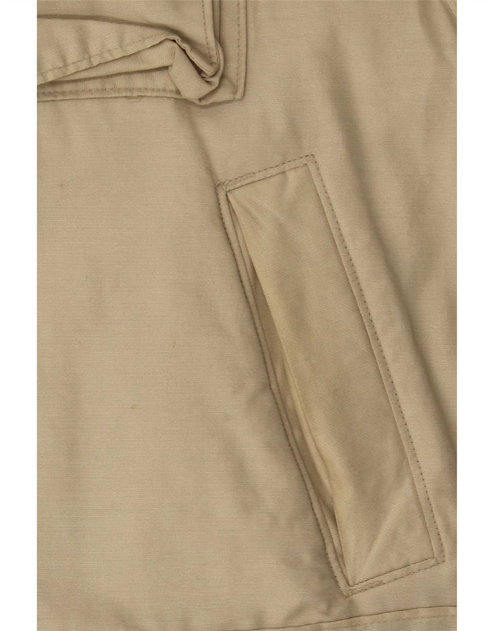 Casaco acolchoado com capuz masculino Woolrich UK 36 pequeno bege