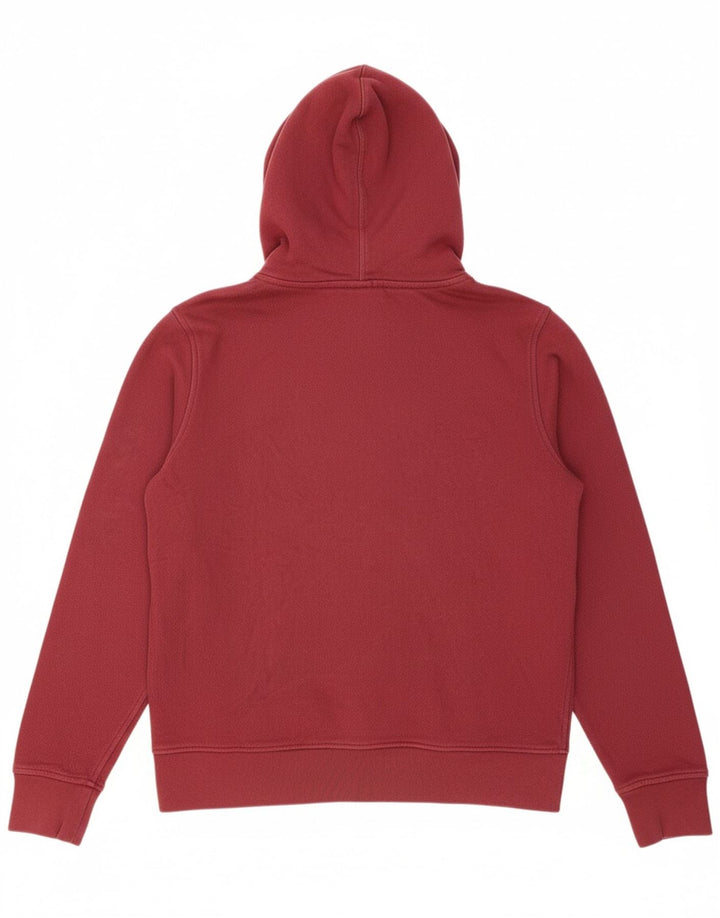Suéter com capuz gráfico masculino LEVI'S médio algodão Borgonha
