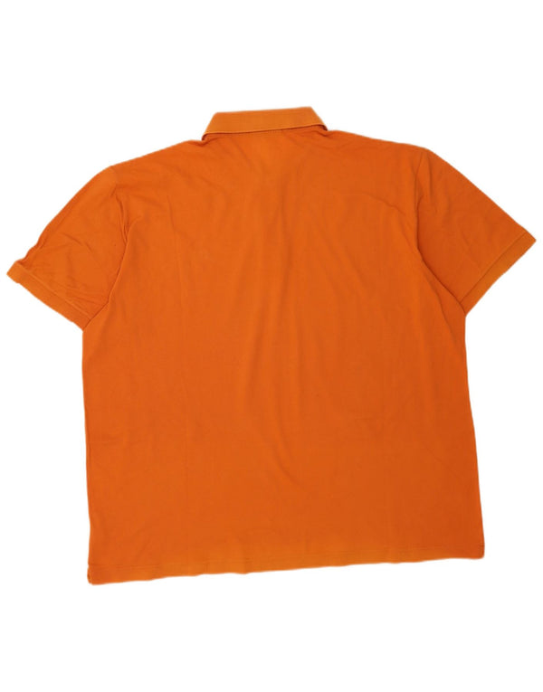 Camisa polo masculina Sergio Tacchini IT 56 XL algodão laranja