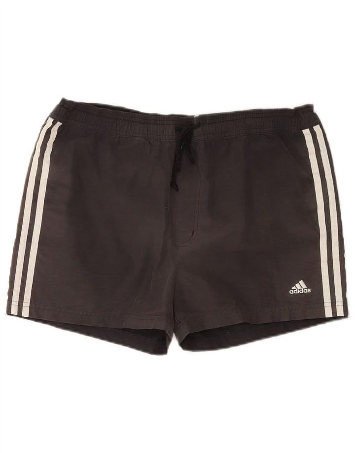 Adidas Mens Swimwear Médio Algodão Preto