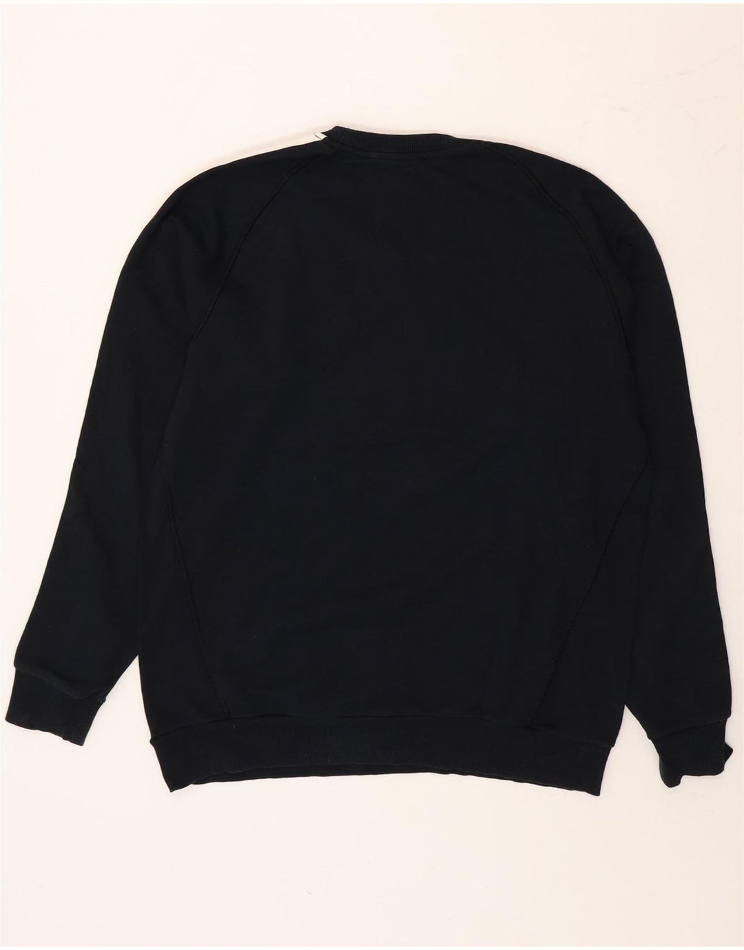 Adidas Mens Moletom Jumper XL Azul Marinho Algodão
