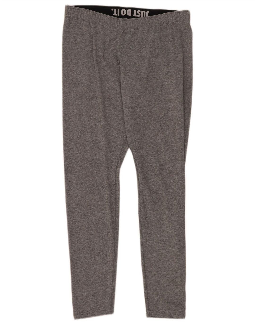 Leggings Nike Femininas Graphic UK 14 Grande Cinza Flecked