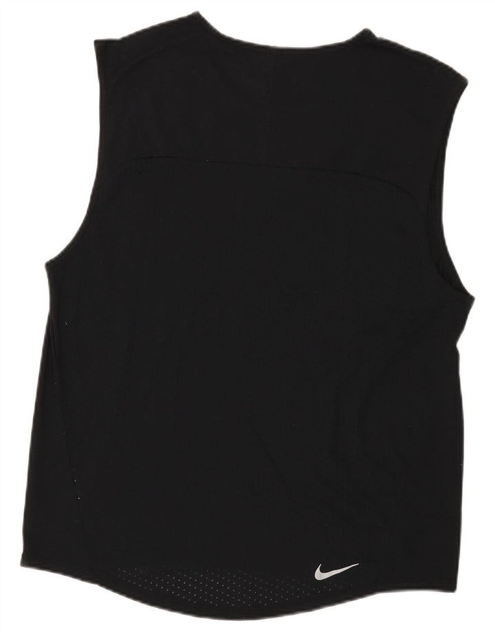 Colete Nike Masculino Dri Fit Top Médio Poliéster Preto
