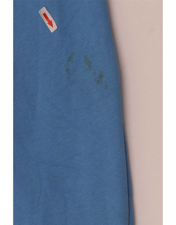 Reebok Mens Cargo Calças de treino Joggers Pequeno Azul Algodão