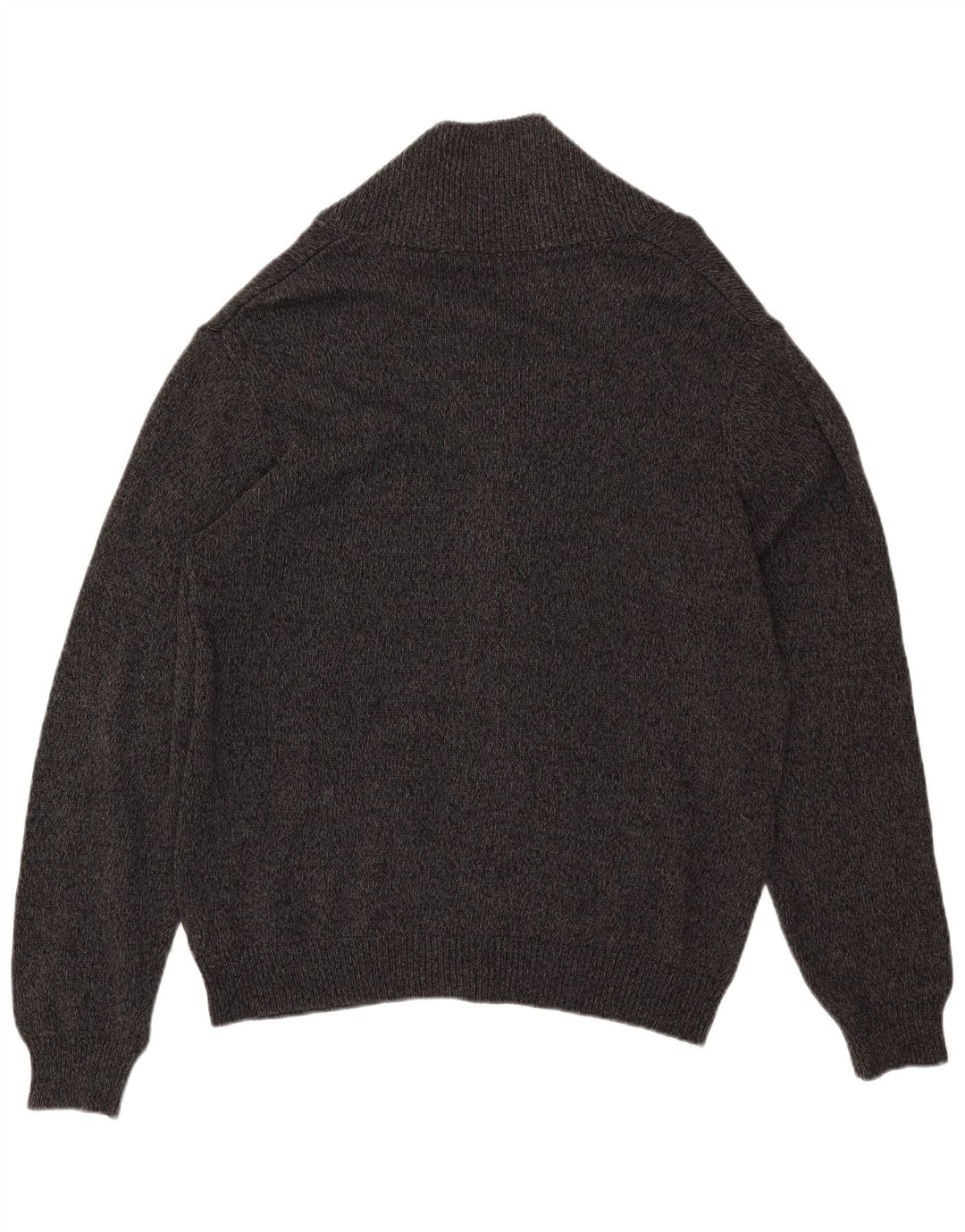 Suéter cardigã masculino CHAPS XL algodão manchado cinza