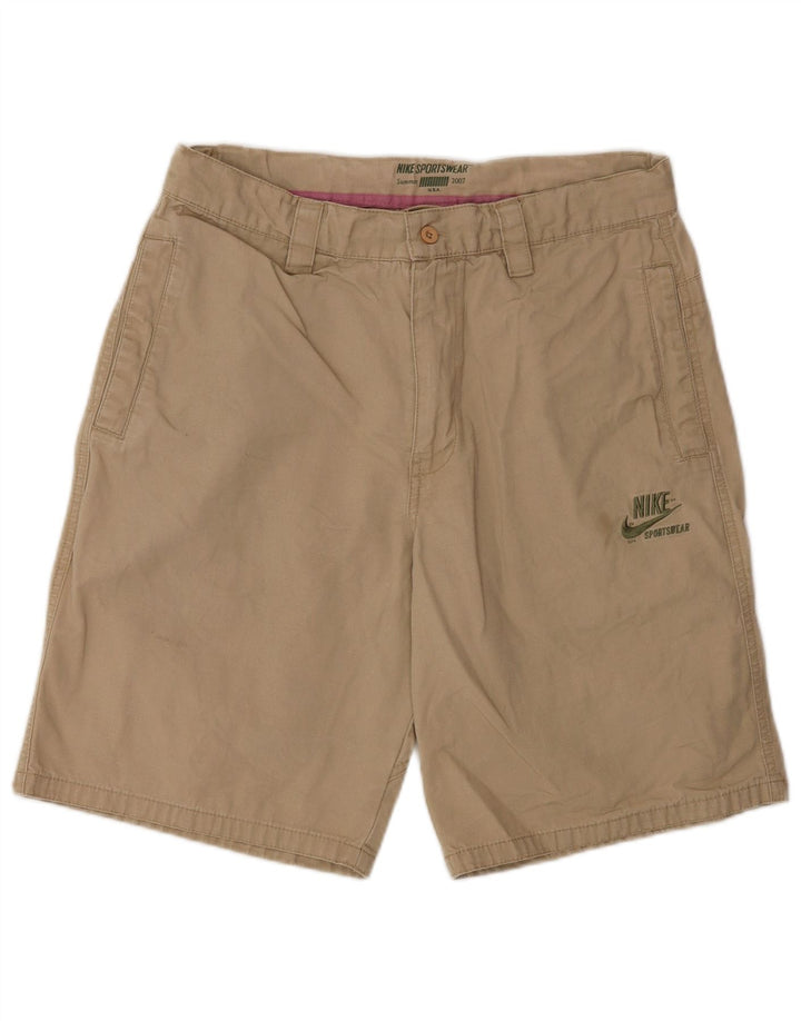 Shorts Nike Masculino Chino Pequeno W29 Algodão Bege