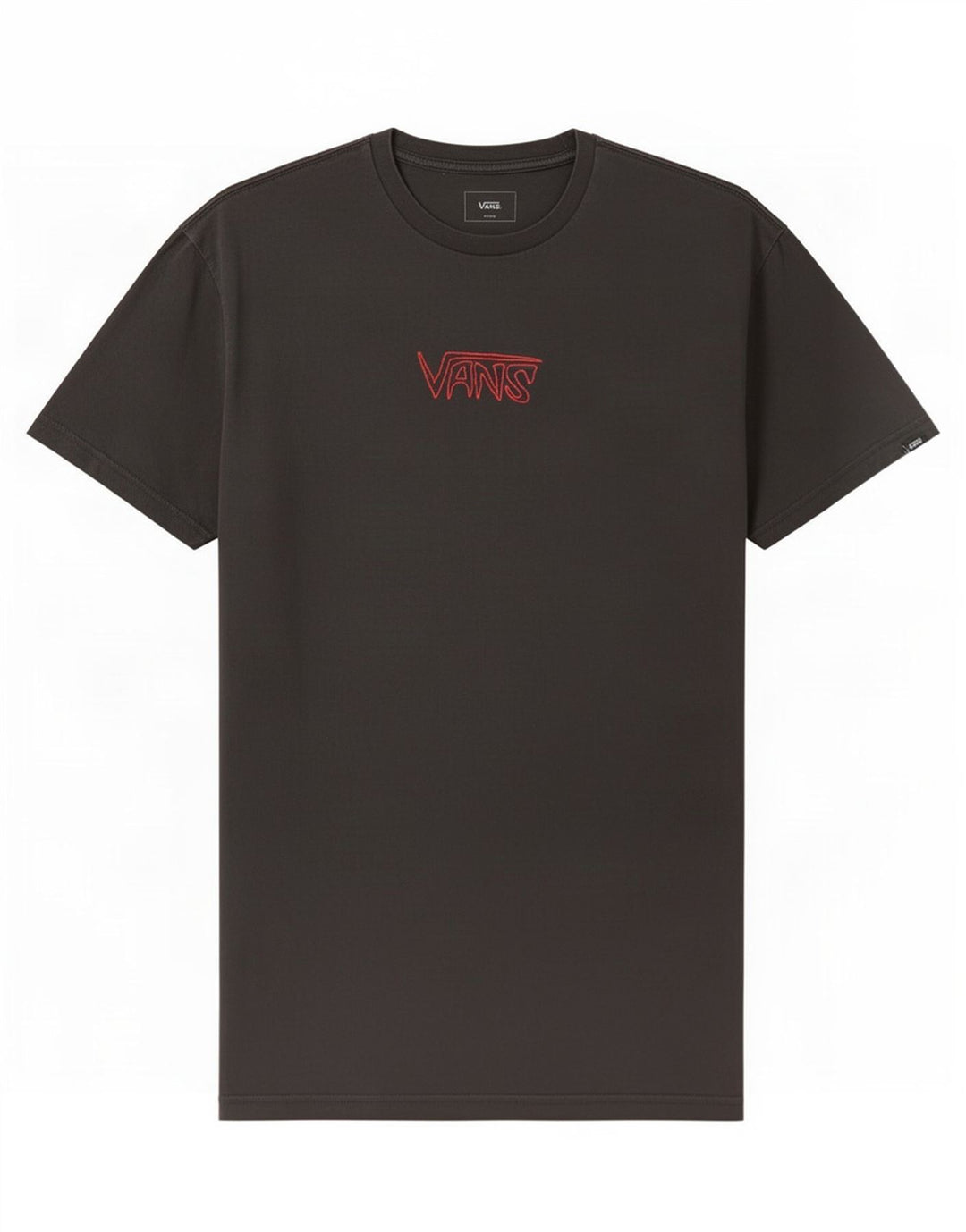 Camiseta Vans masculina gráfica grande algodão preto