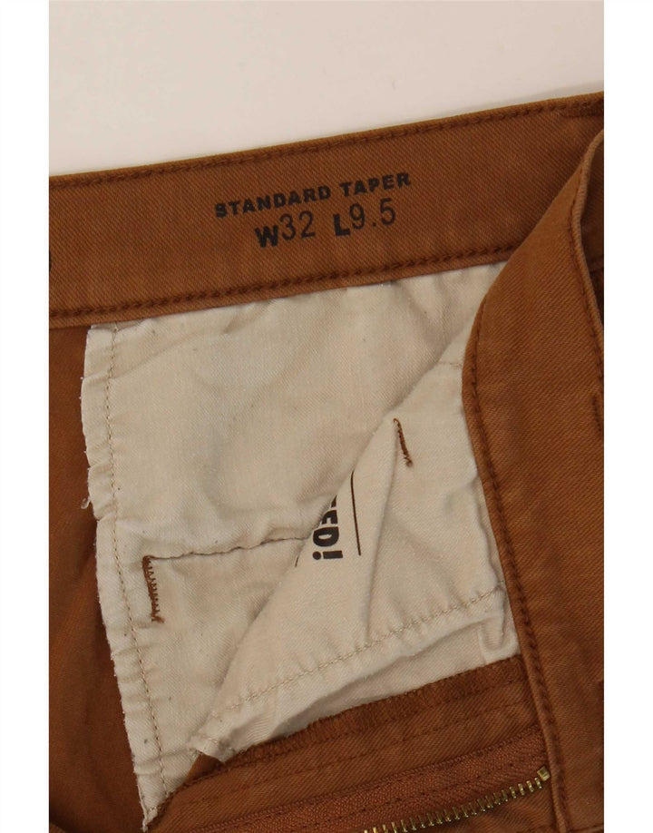 Shorts Chino Masculino Standard Tapered Levi's W32 Algodão Marrom Médio