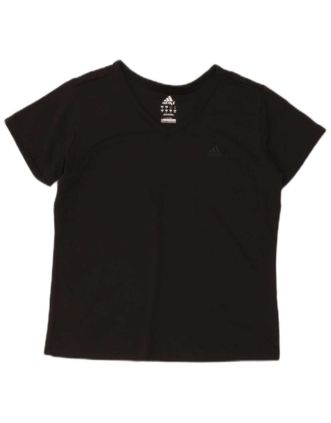 Adidas Camiseta Feminina Top UK 14 Médio Preto Poliéster