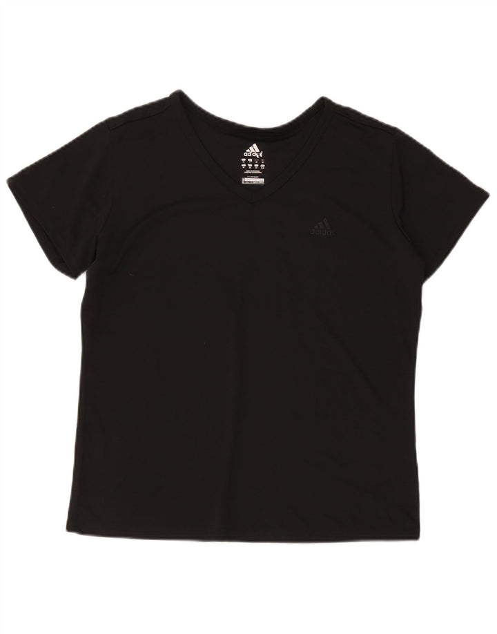 Adidas Camiseta Feminina Top UK 14 Médio Preto Poliéster
