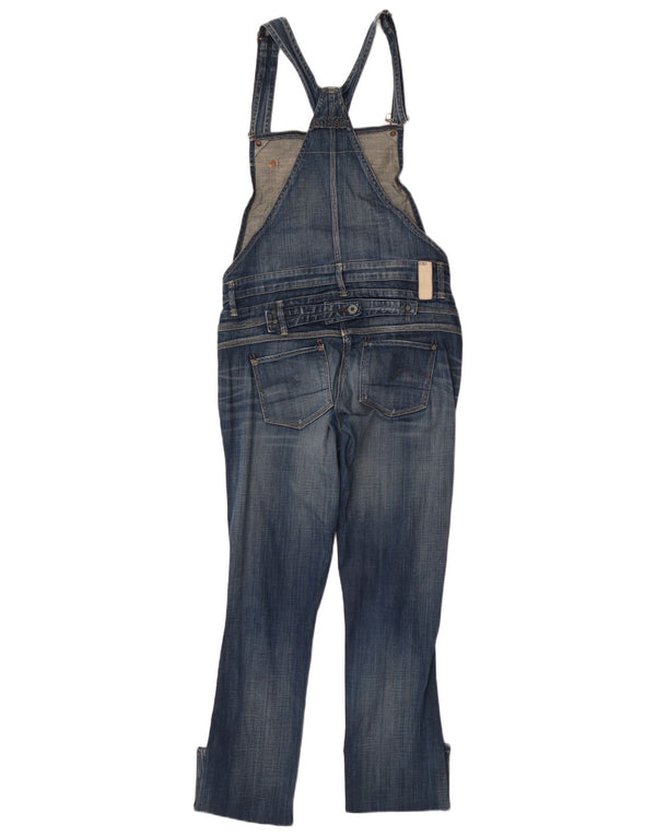 Macacão feminino G-Star Slim Jeans grande W32 L33 azul