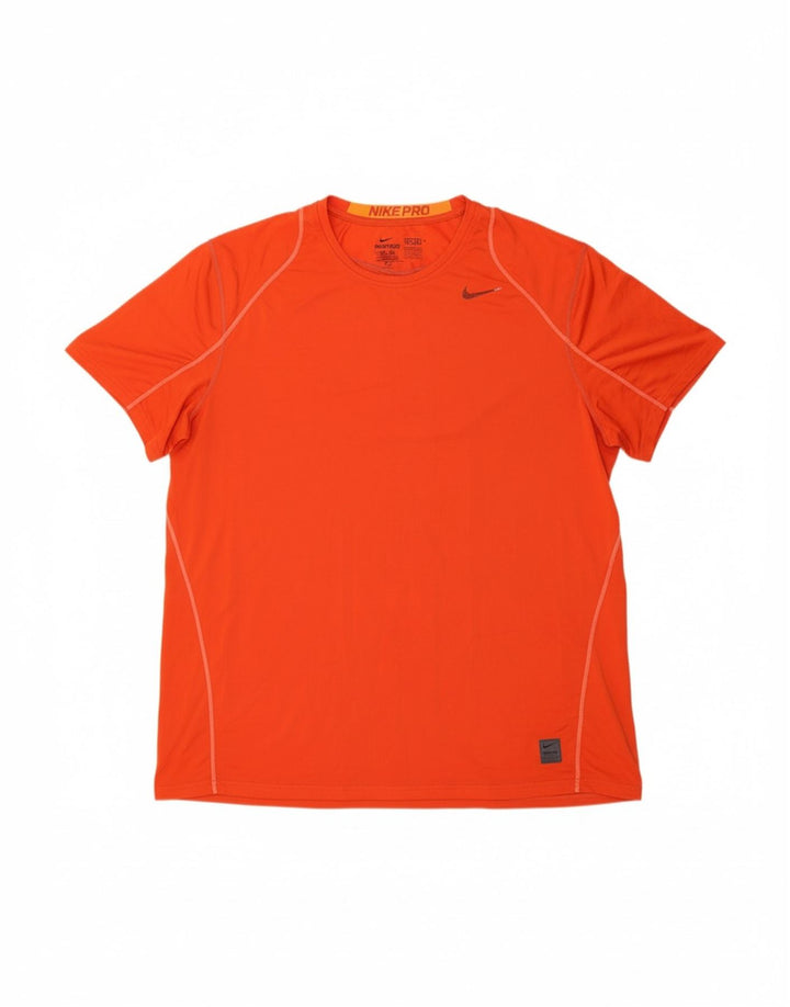 Camiseta Nike Masculina Dri Fit Top 2XL Laranja