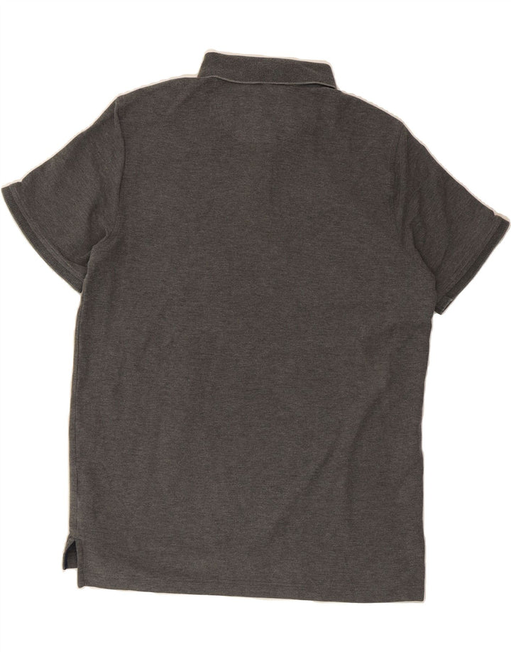 IZOD Mens Stretch Polo Shirt Large Grey Cotton Vintage Izod and Second-Hand Izod from Messina Hembry 