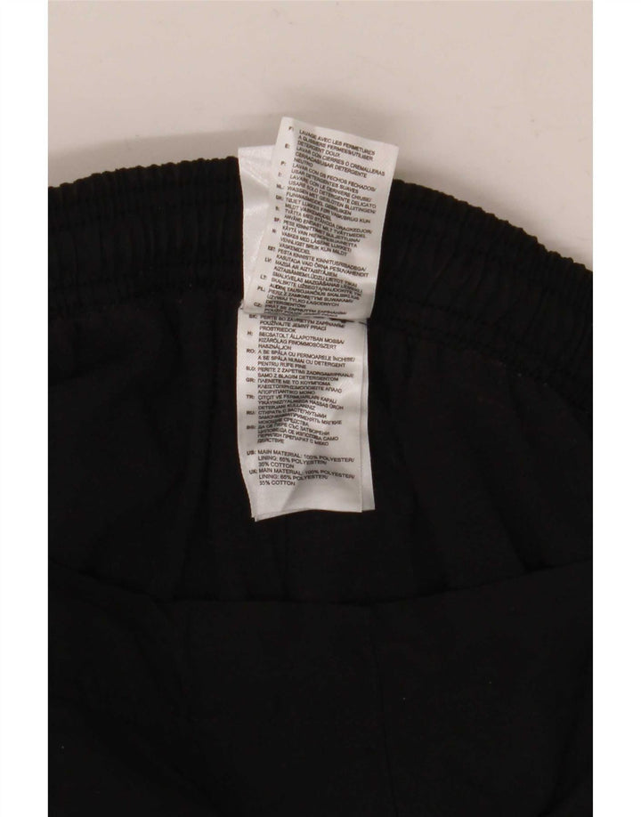Calça de treino feminina Adidas UK 16 grande poliéster preto