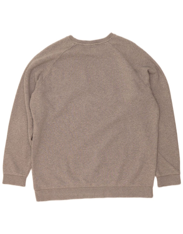 Adidas Mens Moletom Jumper XL Cinza Algodão