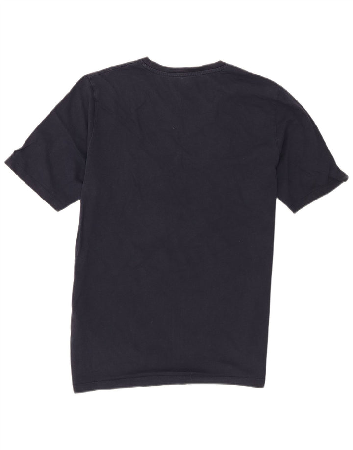 Camiseta masculina Jack & Jones grande algodão azul marinho