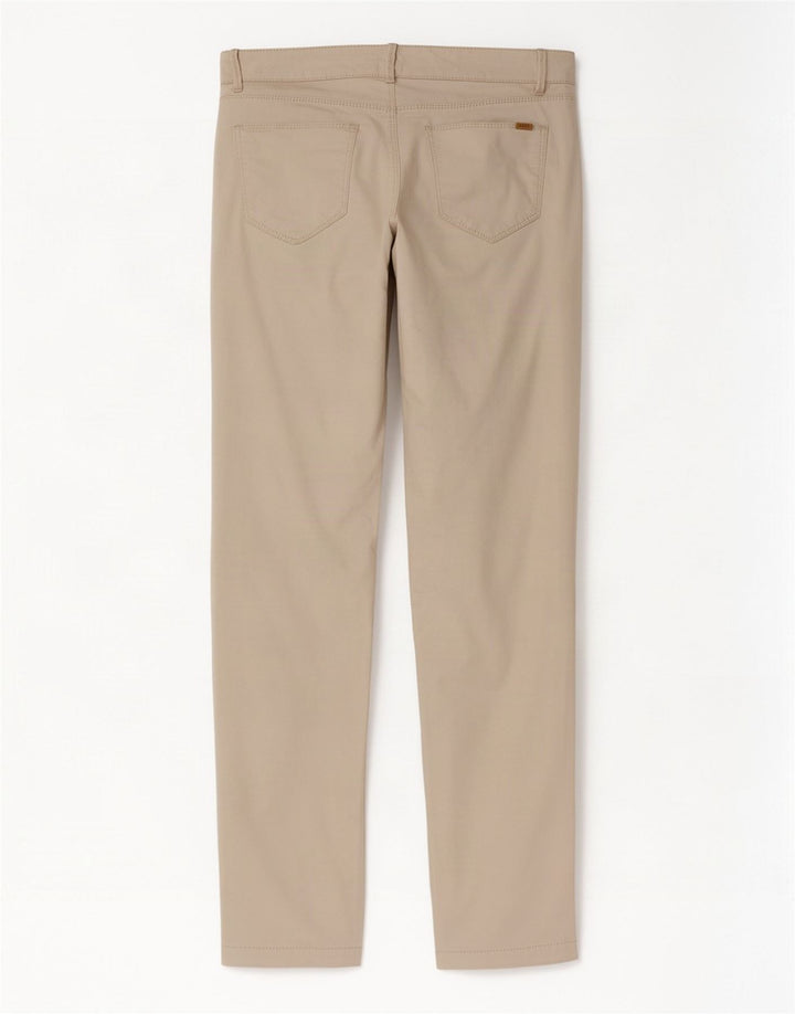 Calça feminina Esprit casual slim W34 L32 algodão bege