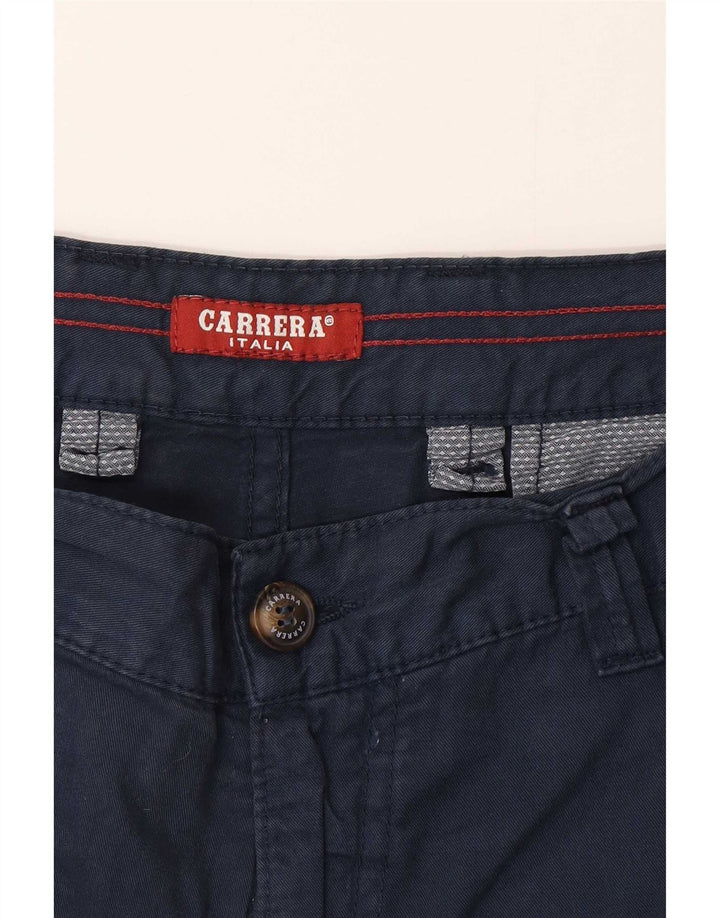 Carrera Mens Cargo Shorts XL W38 Azul Marinho
