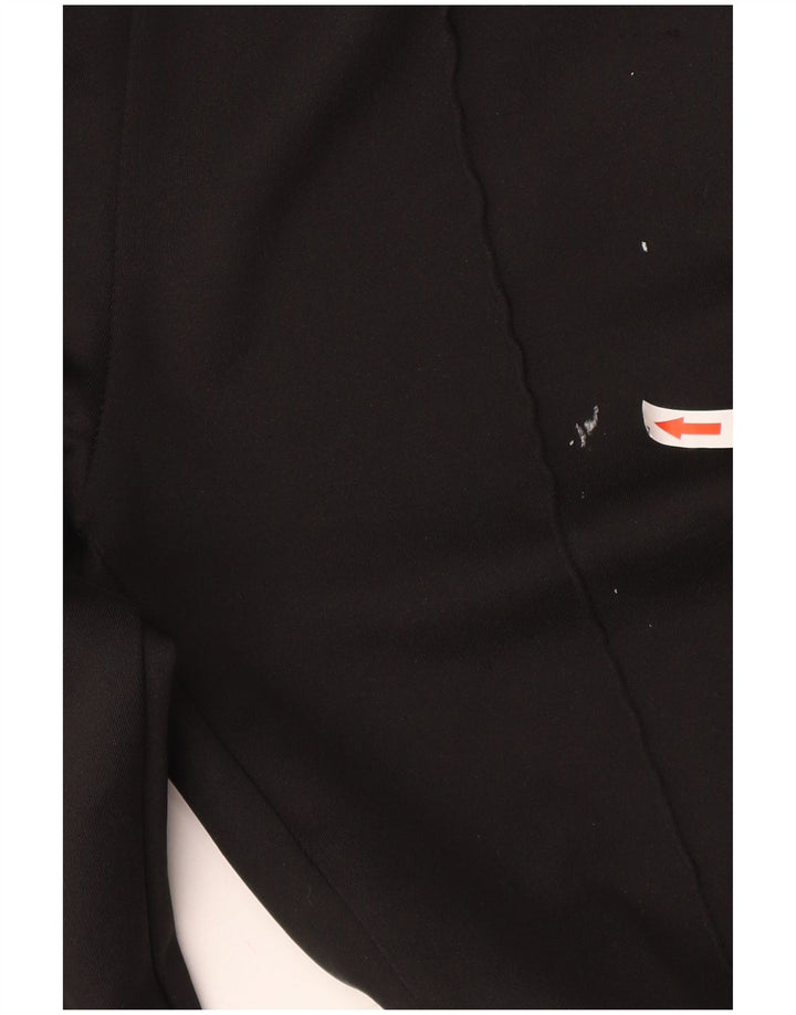 Calça de treino feminina Adidas UK 14 médio preto algodão