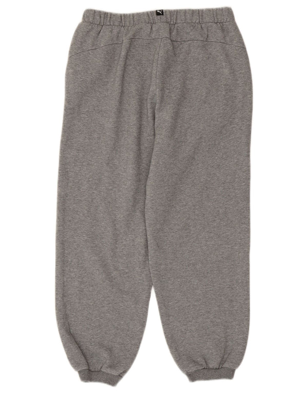 Calça de treino Puma Boys Graphic Joggers 15-16 anos cinza manchado