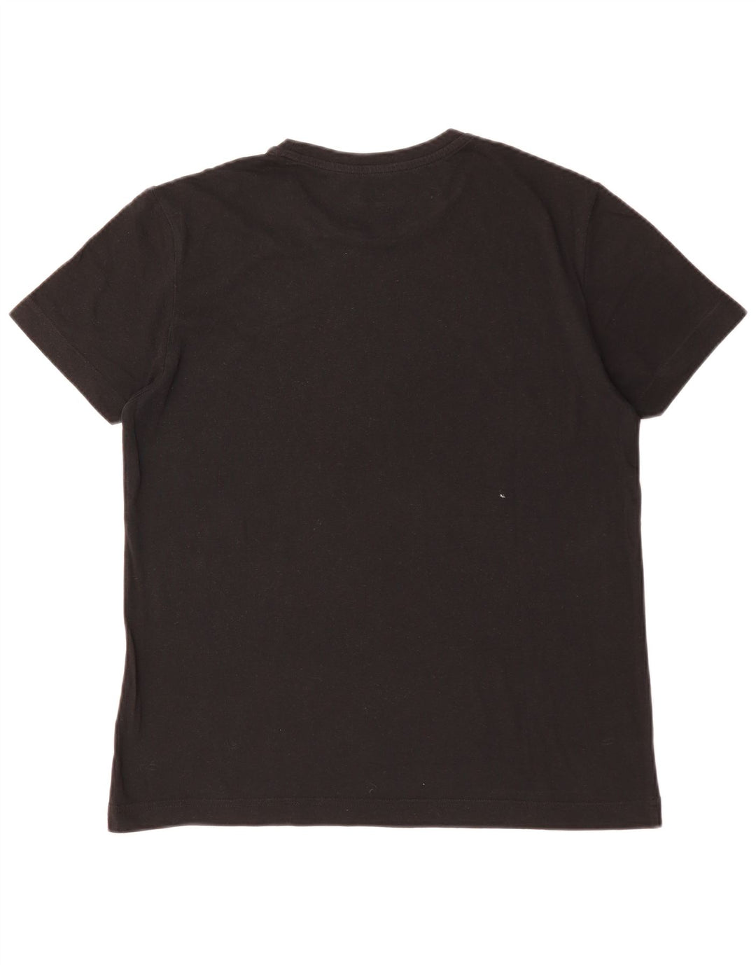 LOTTO Camiseta masculina gráfica top pequeno algodão preto