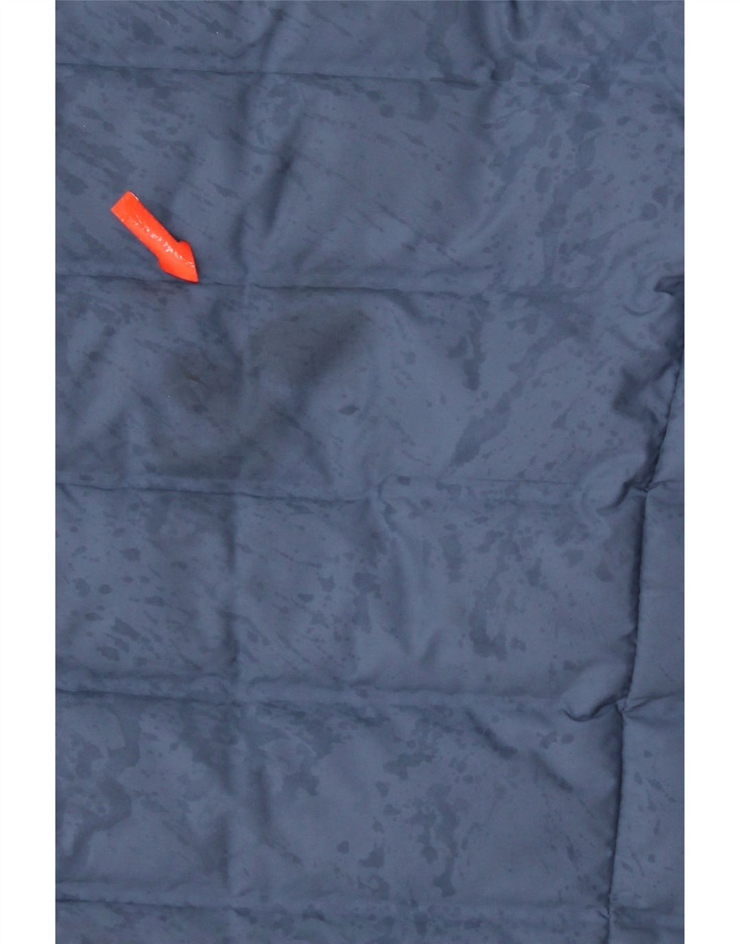 Jaqueta acolchoada feminina Adidas UK 16 grande poliéster azul