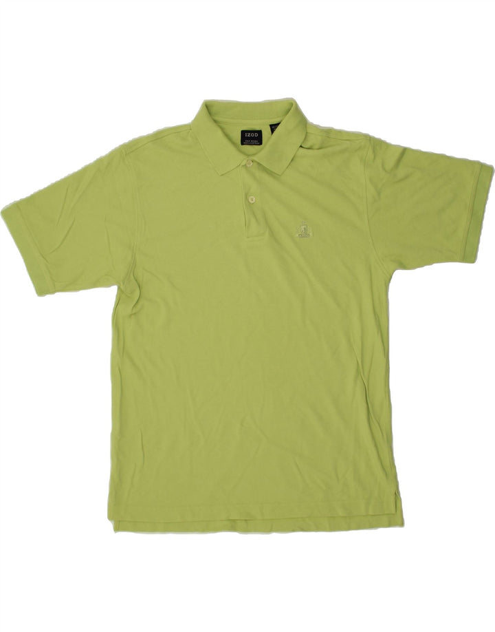 IZOD Mens Polo Shirt Medium Green Cotton Vintage Izod and Second-Hand Izod from Messina Hembry 