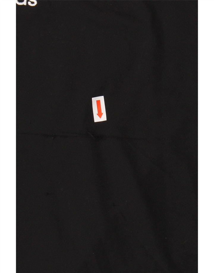 Camiseta Adidas Masculina Climalite Top Médio Preto Colourblock Poliéster