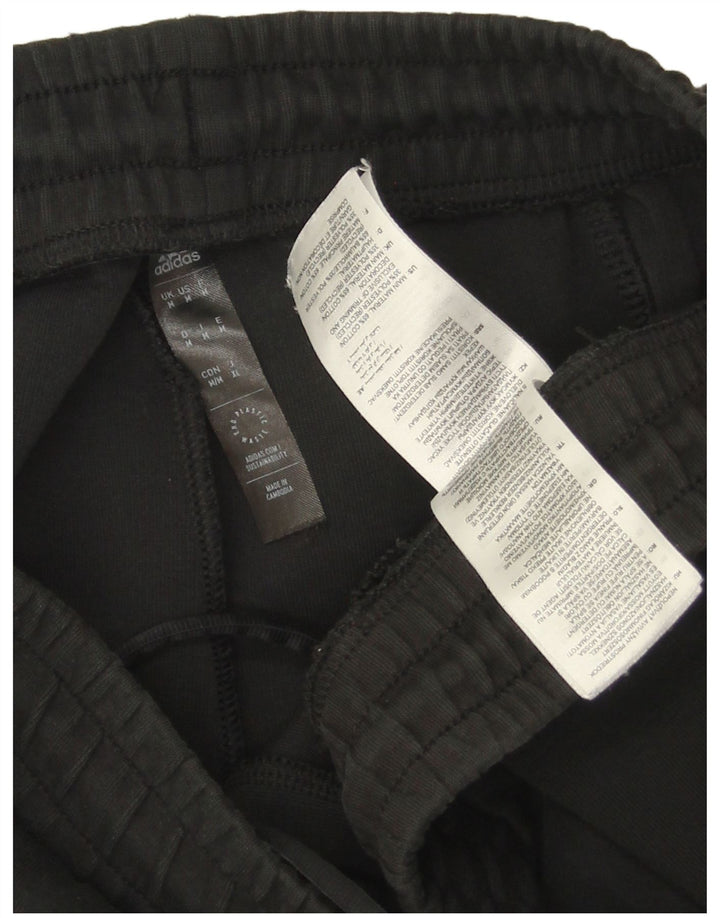 Adidas Mens Treino Calças Joggers Médio Algodão Preto