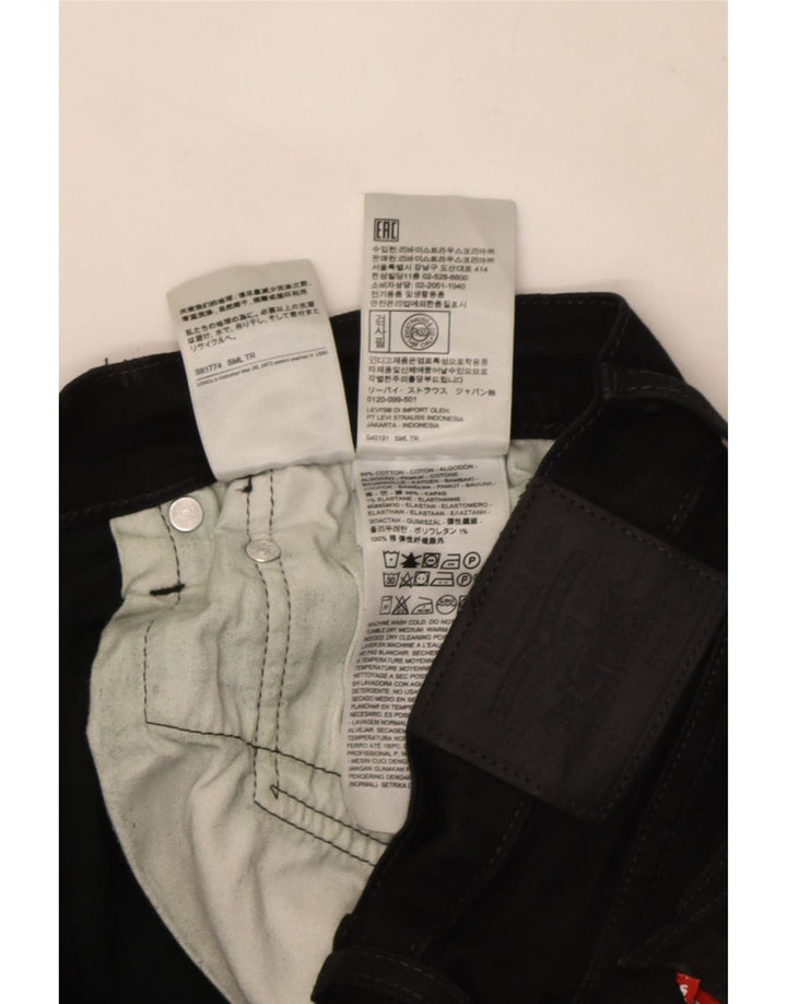Jeans Levis 511 Slim Masculino W34 L29 Algodão Preto