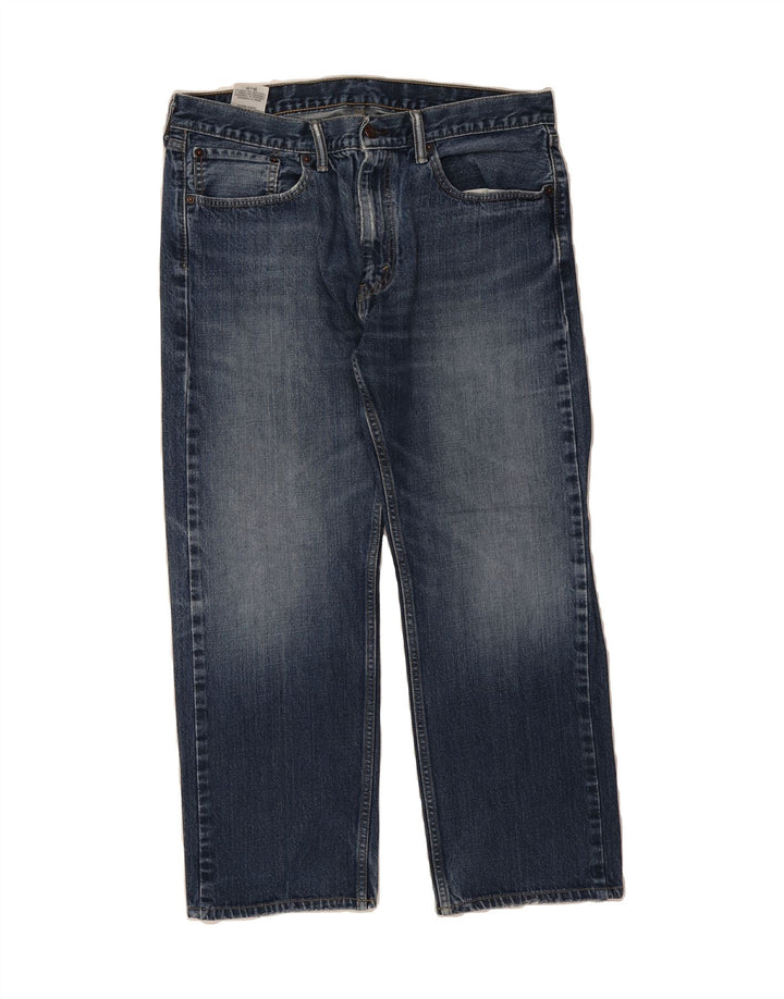 LEVI'S Mens 505 Straight Jeans W36 L26 Blue Cotton Vintage Levi's and Second-Hand Levi's from Messina Hembry 