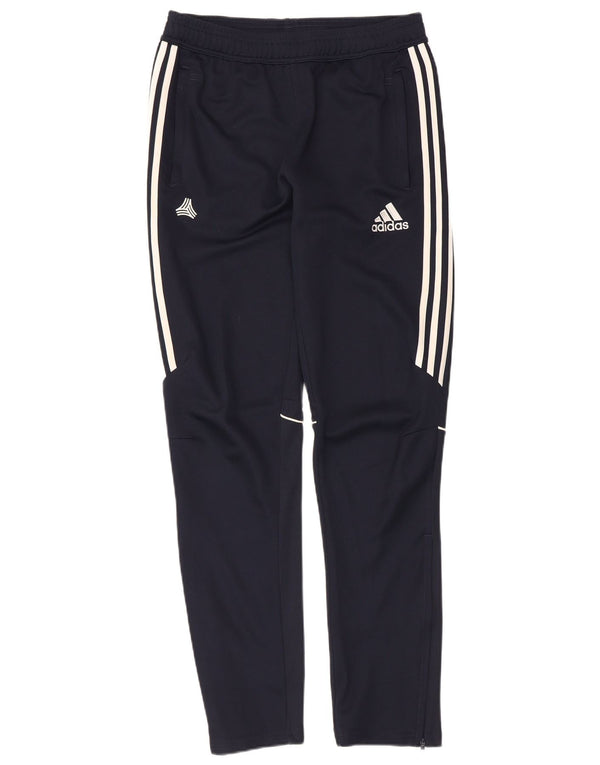Calças de treino Adidas menino 15-16 anos azul marinho poliéster