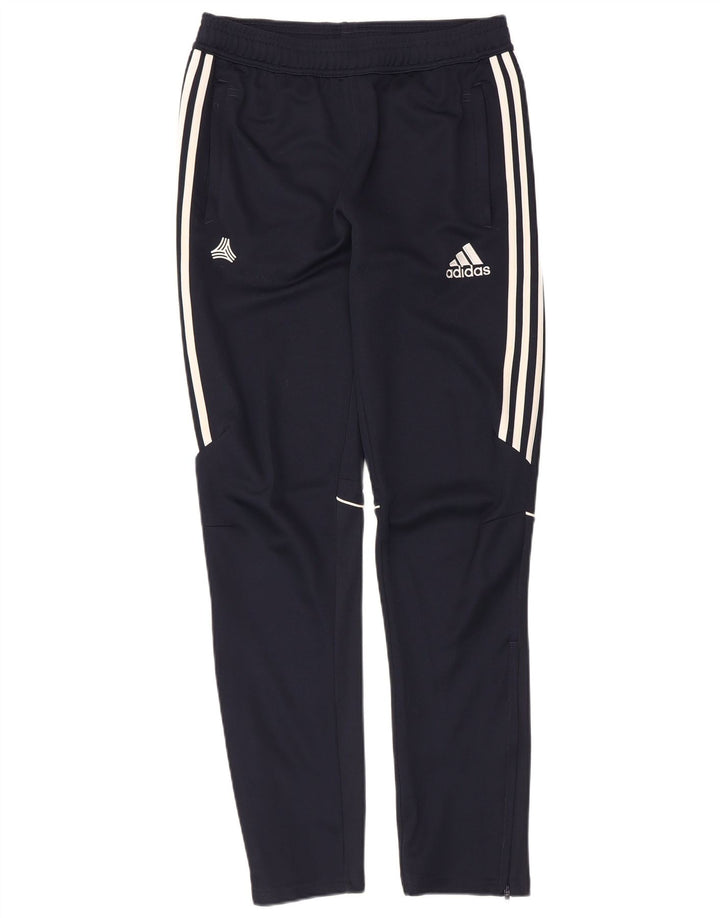 Calças de treino Adidas menino 15-16 anos azul marinho poliéster