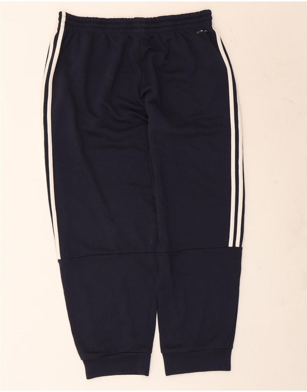 Adidas Mens Climalite Calças de Treino Joggers XL Azul Marinho Poliéster